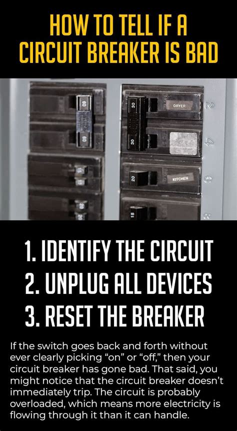 breaker at electric box bad|can circuit breakers get weak.